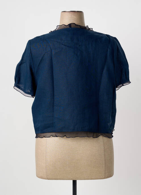 Boléro bleu QUATTRO femme