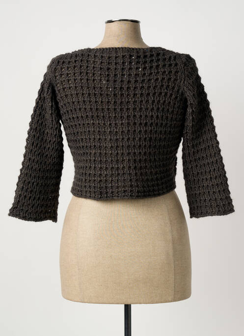 Gilet manches longues gris TELMAIL femme