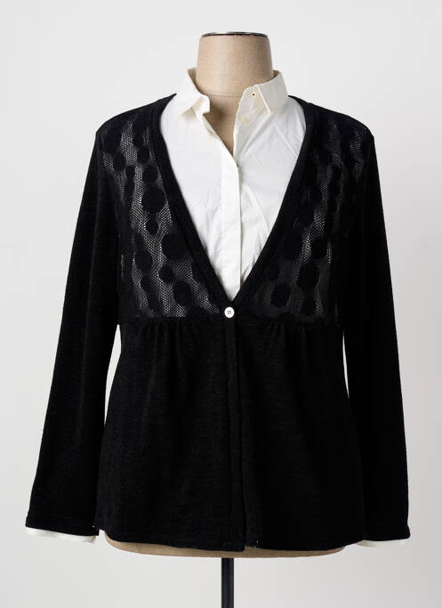 Top noir TITAZEN BLOUSES femme