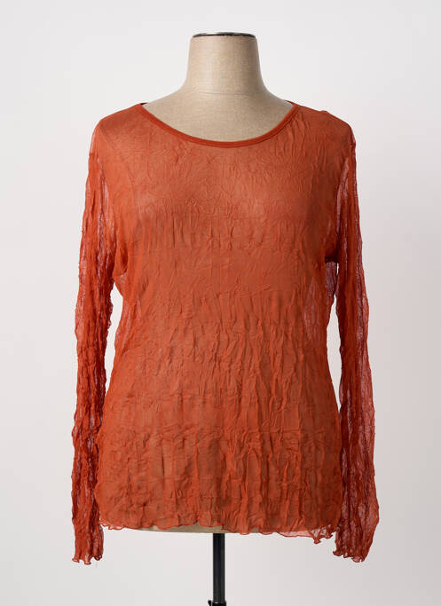 Top orange KAKIE femme