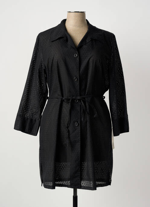 Tunique manches longues noir MEGAN PARIS femme