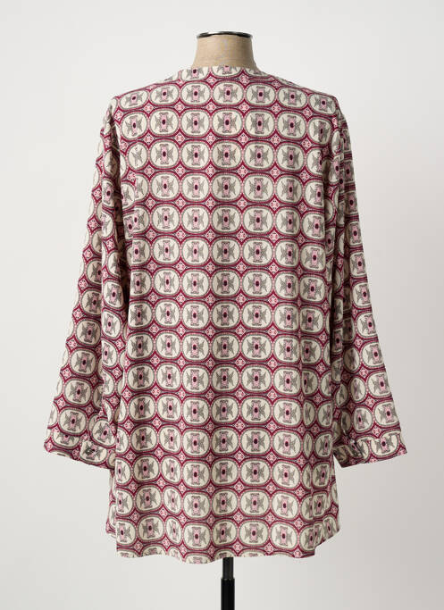 Tunique manches longues rouge DEOMINO femme