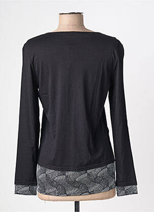 Top stretch manches longues noir VIE NOCTURNE femme
