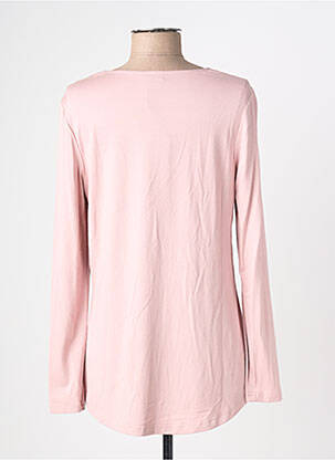Blouse imprimé fantaisie manches longues rose BARBARA LEBEK femme