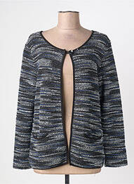 Gilet manches longues stretch noir PLURIELLES femme