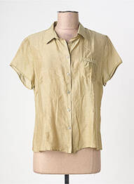 Chemisier manches courtes manches courtes vert FOSBY femme