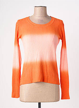 Pull orange MEALINA femme