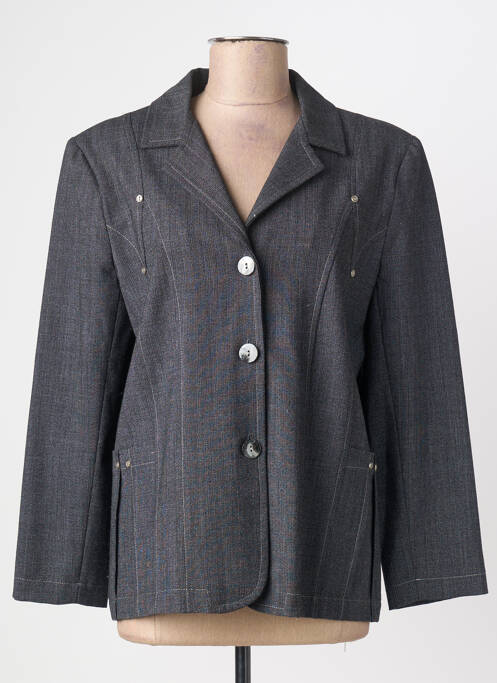 Blazer poches gris ELSSA femme