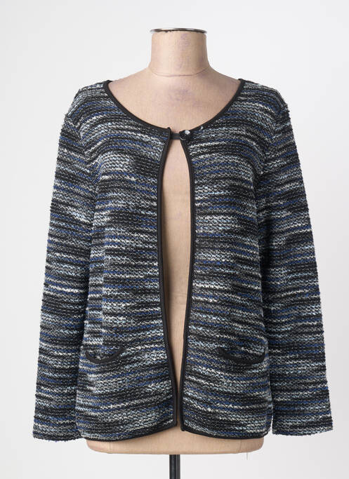 Gilet manches longues stretch noir PLURIELLES femme