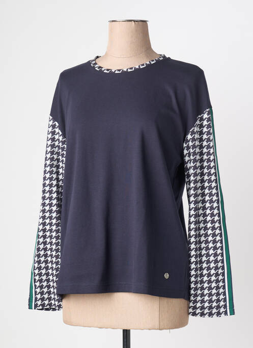 T-shirt manches longues manches longues bleu JOY OF LIFE femme