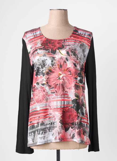 T-shirt manches longues manches longues orange JOY OF LIFE femme