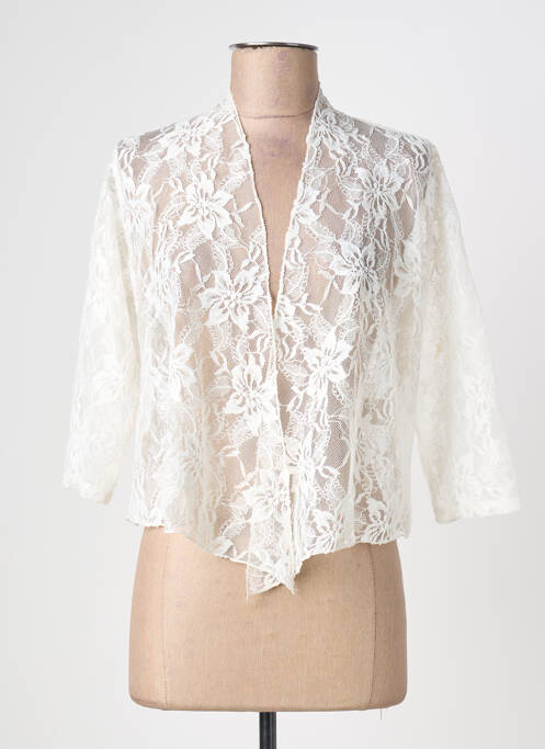 Boléro beige HALOGENE femme