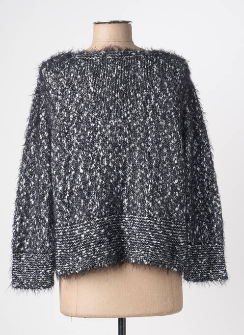 Gilet manches longues noir LAURAME femme