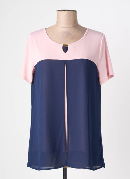Top bleu NAYAT femme