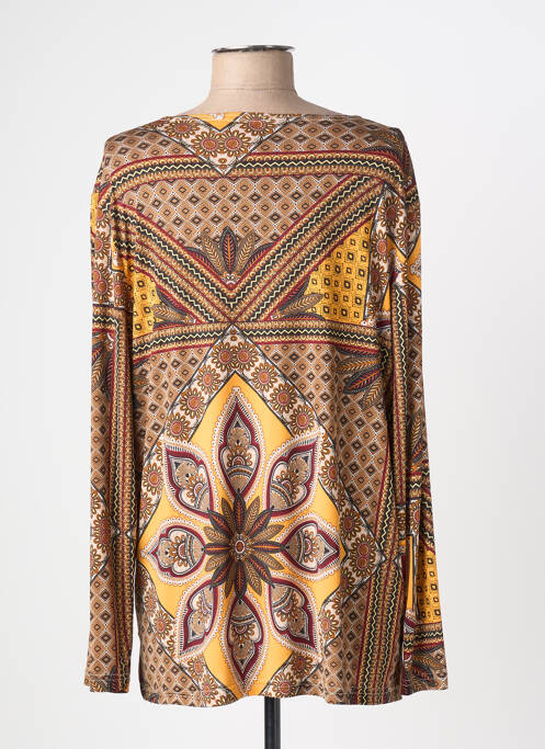 T-shirt orange WEEK END A PARIS femme