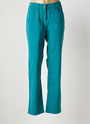 Jeans coupe slim stretch taille normale bleu CLAUDE DE SAIVRE femme