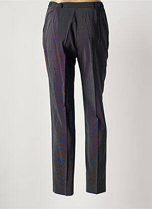 Pantalon slim taille haute taille haute gris MARYVET femme