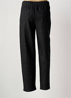 Pantalon slim taille élastique taille normale noir KAKIE femme