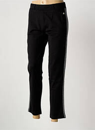 Jegging broderie galons latéraux noir JOY OF LIFE femme