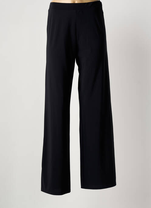Pantalon large taille normale taille normale noir QUATTRO femme