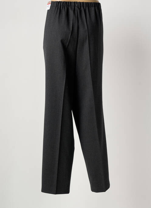 Pantalon droit taille élastique taille normale gris GERKE MY PANTS femme