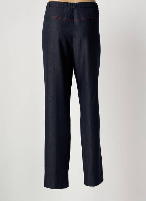 Pantalon slim taille élastique taille normale bleu PARISIENNES femme