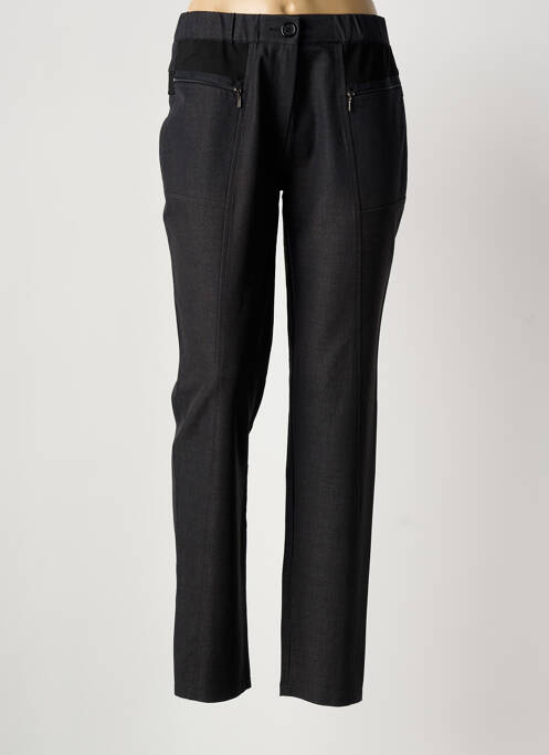 Pantalon slim taille élastique taille normale gris S.QUISE femme