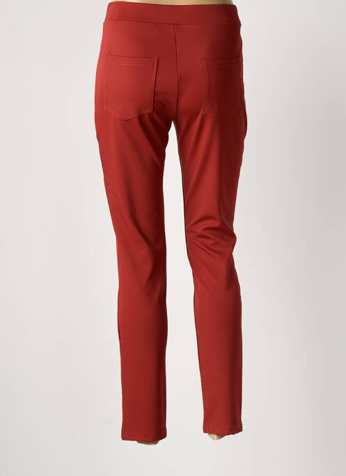 Jegging stretch taille normale orange HALOGENE femme