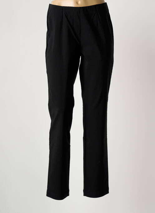 Pantalon slim taille élastique taille normale noir GERKE MY PANTS femme