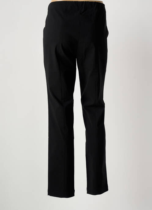 Pantalon slim taille élastique taille normale noir GERKE MY PANTS femme