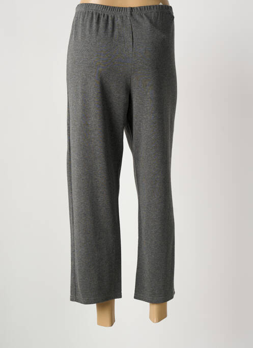 Pantalon 7/8 gris DEOMINO femme