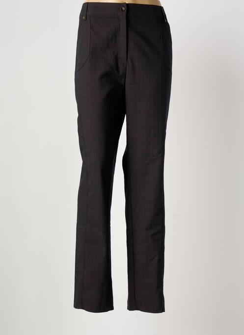Pantalon droit marron QUATTRO femme