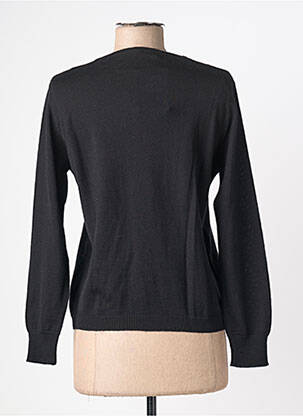 Gilet manches longues stretch noir I.ODENA femme