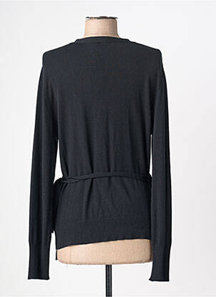 Gilet cache-cœur stretch noir LUISA VIOLA femme