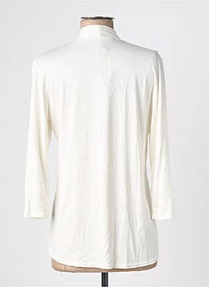 T-shirt manches 3/4 manches 3/4 beige VIE NOCTURNE femme