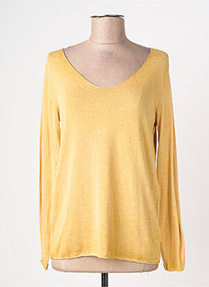 Pull jaune GLOSSY femme