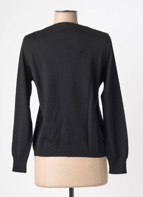 Gilet manches longues stretch noir I.ODENA femme