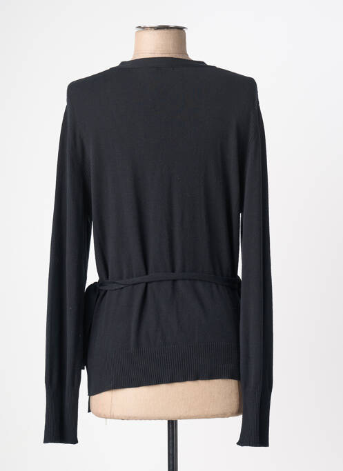 Gilet cache-cœur stretch noir LUISA VIOLA femme