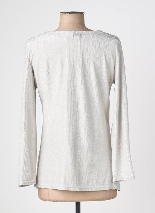 Twin-set coupe cintrée gris HONEY MOON femme