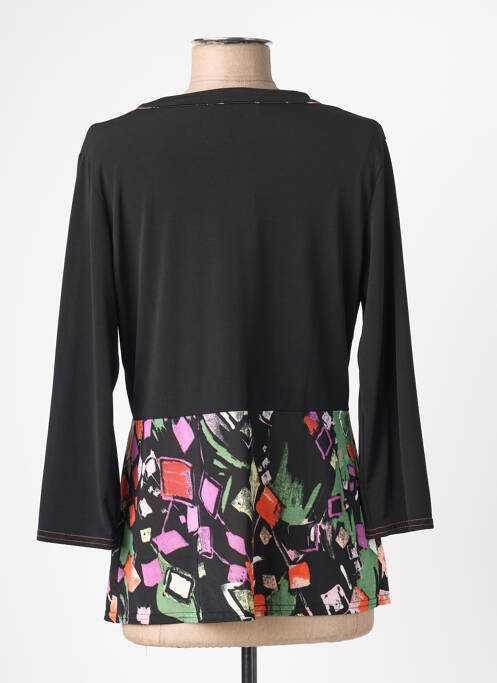 Gilet manches longues noir TELMAIL femme