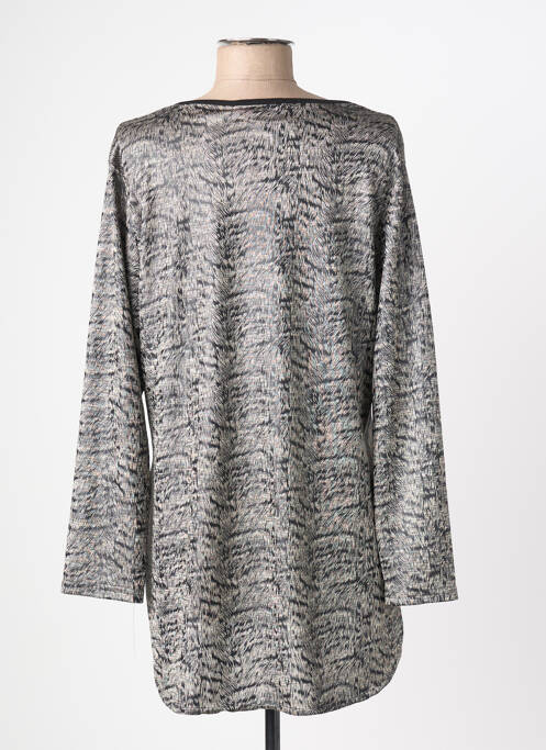 Tunique manches longues noir DEOMINO femme