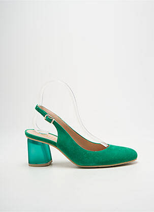 Escarpins fermeture boucle(s) talon de 7 à 9cm vert LODI LOVE femme