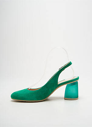 Escarpins fermeture boucle(s) talon de 7 à 9cm vert LODI LOVE femme