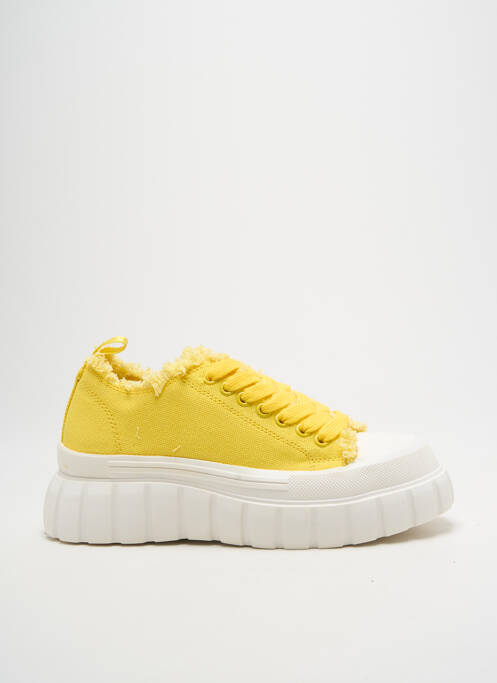 Baskets jaune CAFE NOIR femme