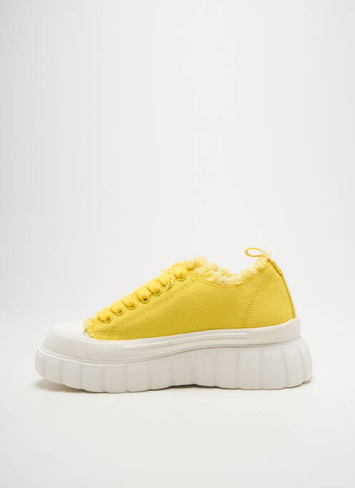 Baskets jaune CAFE NOIR femme