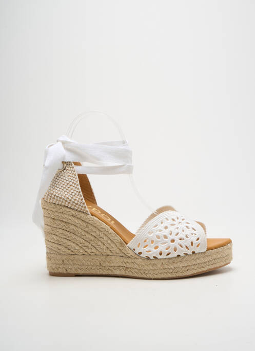 Espadrilles blanc MAYPOL femme