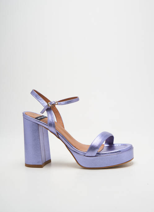 Sandales/Nu pieds violet ANGEL ALARCON femme