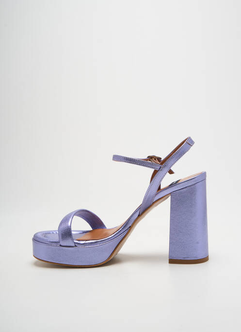 Sandales/Nu pieds violet ANGEL ALARCON femme