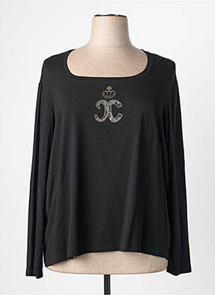 T-shirt manches longues manches longues noir JUMFIL femme