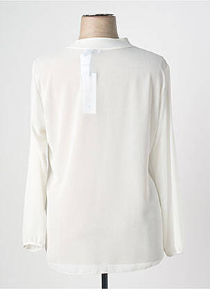 Blouse manches longues manches longues blanc QUATTRO femme